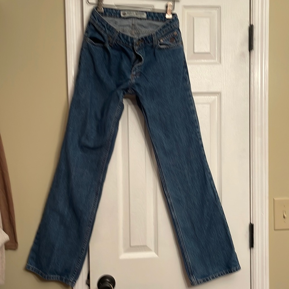 Harley Davidson jeans 0 petite $128 28” 39 length
